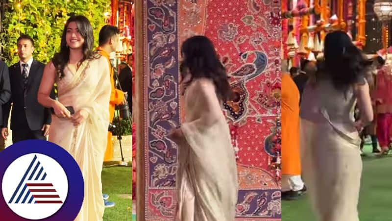 Rashmika Mandanna ingnored in  Ambani's Ganesh Chaturthi celebrations suc