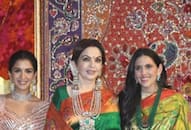 nita ambani shloka mehta ambani radhika merchant outfits for ganesh chaturthi program at antilia kxa 