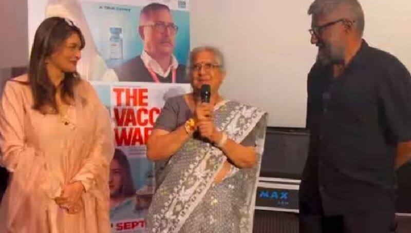 Womans success is enabled by an understanding man, says Sudha Murthy after watching The Vaccine War  Vin