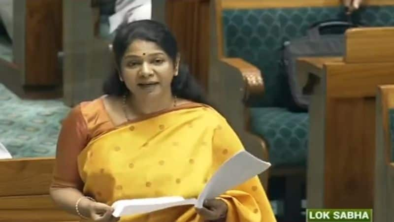 women reservation bill is a drama of bjp government says mp kanimozhi vel