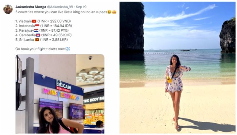 Traveler trolled for pointing out Indian rupee exchange rate bkg 