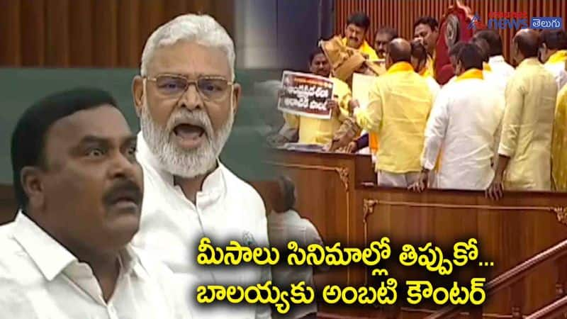 TDP and YSRCP Members serious orgument in AP Assembly AKP