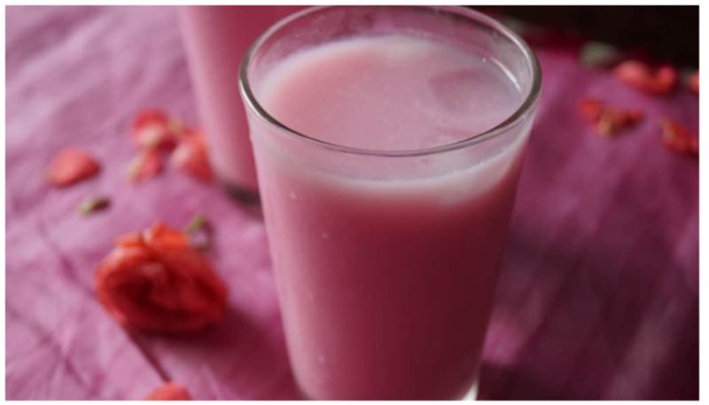 home made rose milk recipe-rse- 