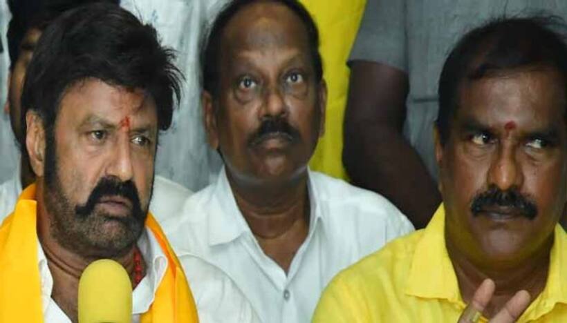 రాజకీయ కక్షతోనే బాబుపై కేసు:క్షమాపణలకు బాలకృష్ణ డిమాండ్
