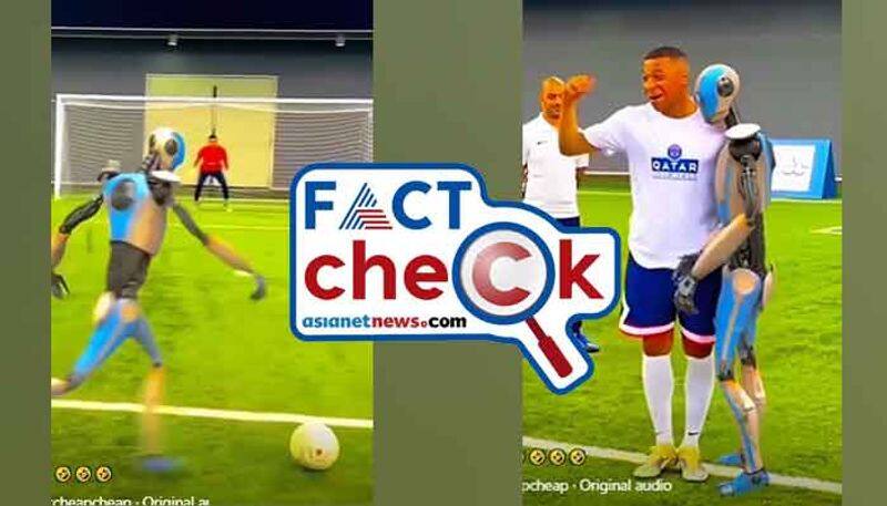 Watch reality behind robot netted stunning goal on Kylian Mbappe assist Fact Check jje 