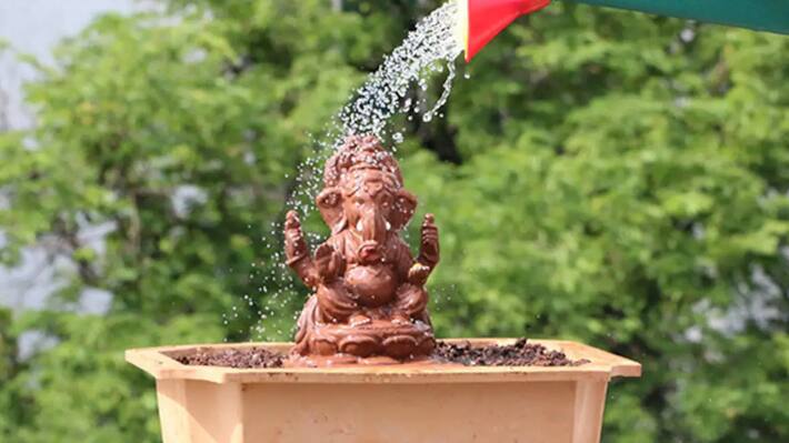 Eco friendly Ganesh Utsav celebration