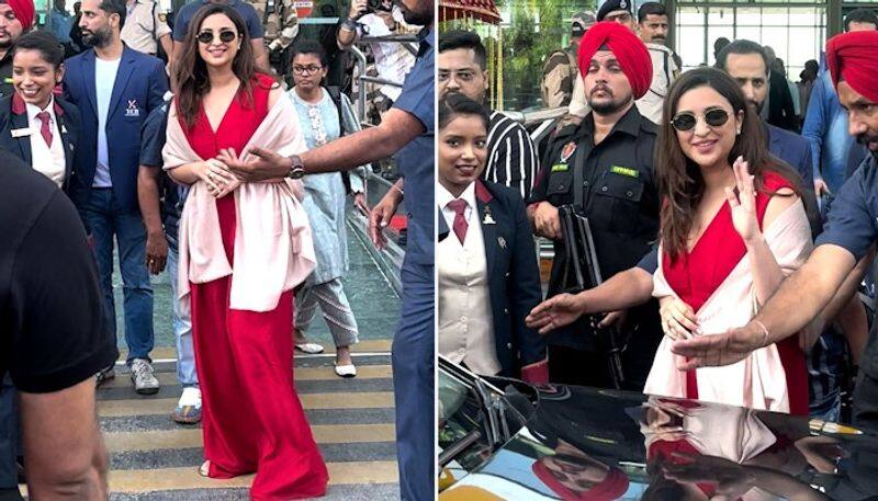 Parineeti Chopra, Raghav Chaddha Wedding: Bride-to-be papped at Udaipur airport [PICTURES] ATG