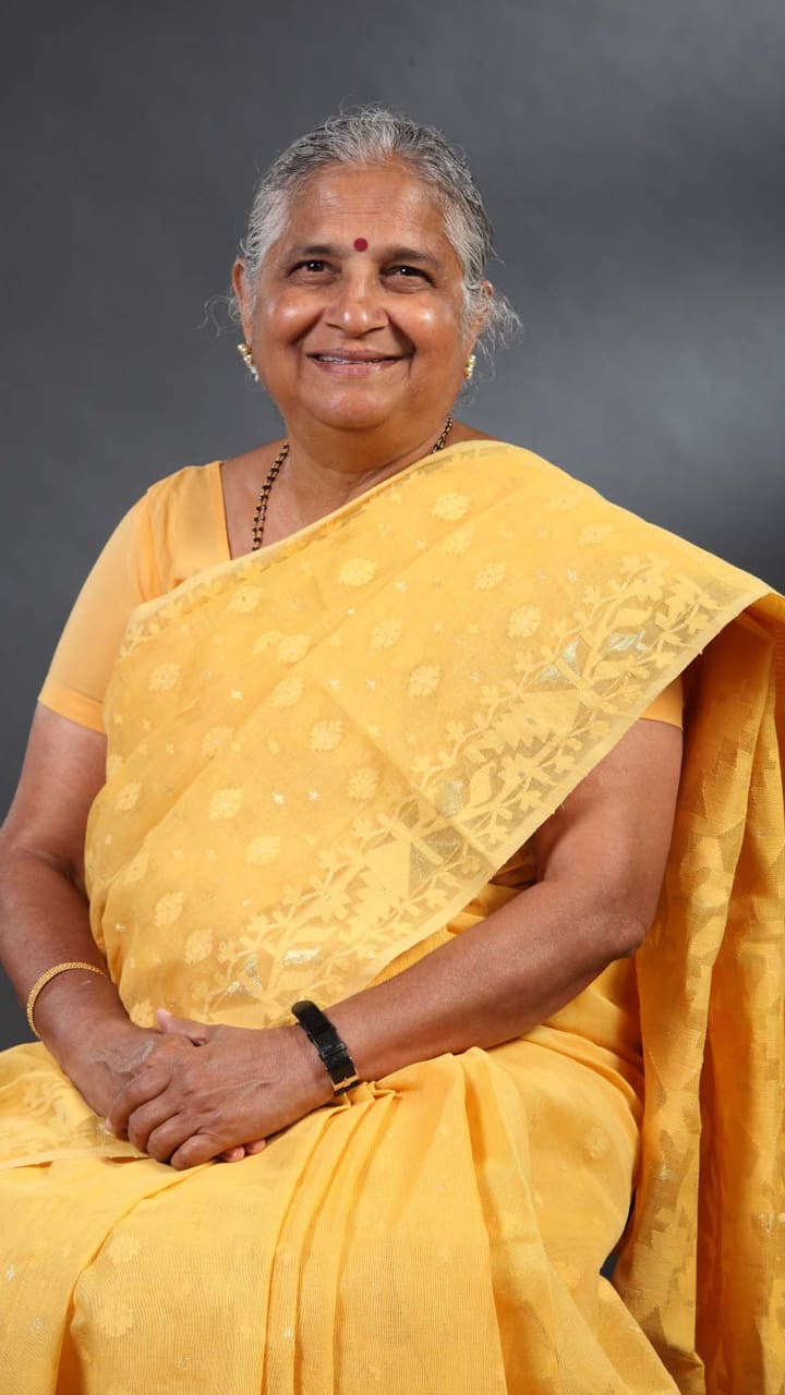 Meet Sudha Murty the first woman recipient of the Global Indian Award infosys iwh