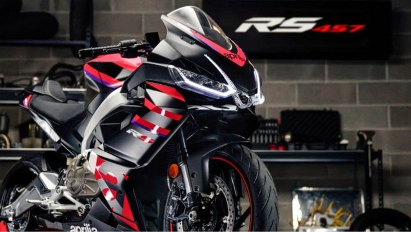 Aprilia RS 457 launched at Rs 4.10 lakh