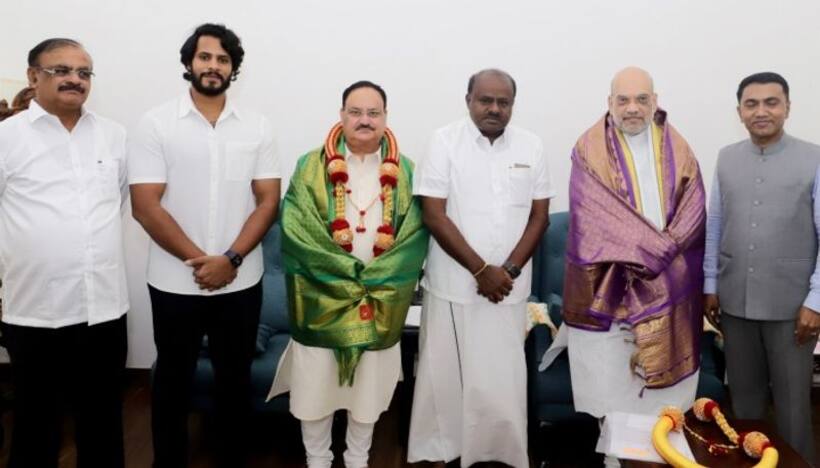 ఎన్డీఏ కూటమిలో చేరిన జేడీఎస్.. జేపీ నడ్డా ప్రకటన