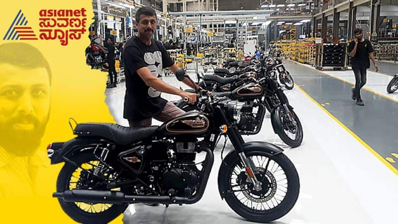 Royal enfield manufacturing unit in Chennai