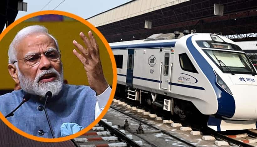 9 వందే భారత్ ఎక్స్‌ప్రెస్‌లను ప్రారంభించిన ప్రధాని మోడీ.. కాచిగూడ యశ్వంత్‌పూర్ రైలుకు జెండా ఊపిన కిషన్ రెడ్డి