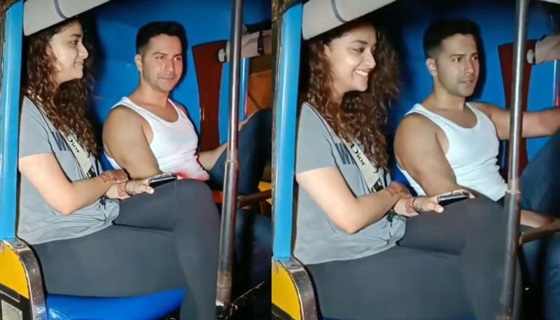 Keerthy Suresh Bollywood Entry confirmed? Video Goes Viral with Varun Dhawan NSK