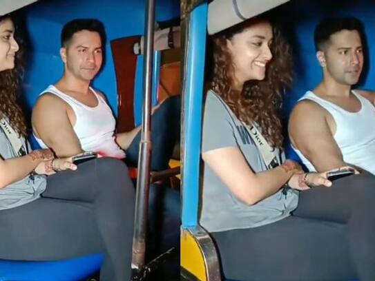Keerthy Suresh Bollywood Entry confirmed? Video Goes Viral with Varun Dhawan NSK