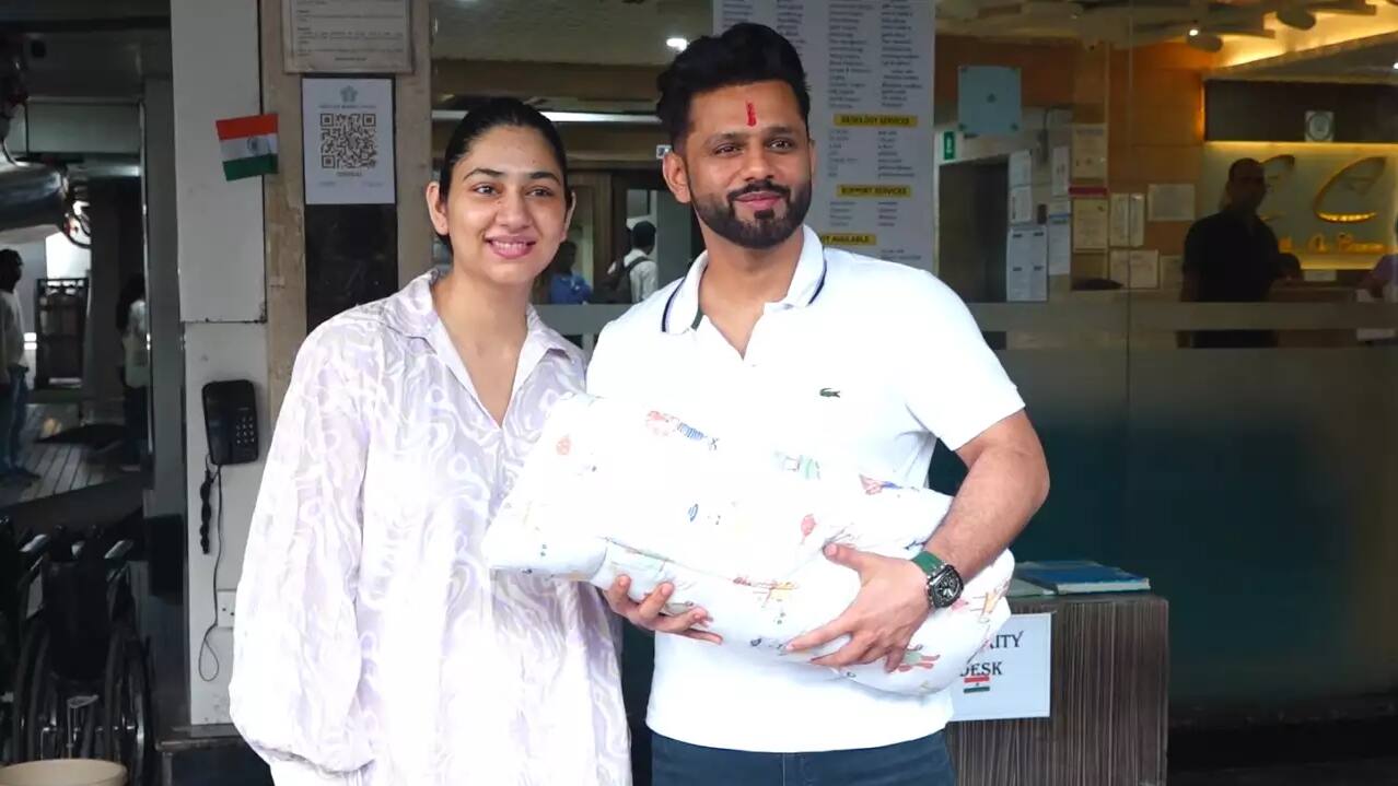 Rahul Vaidya and Disha Parmar 