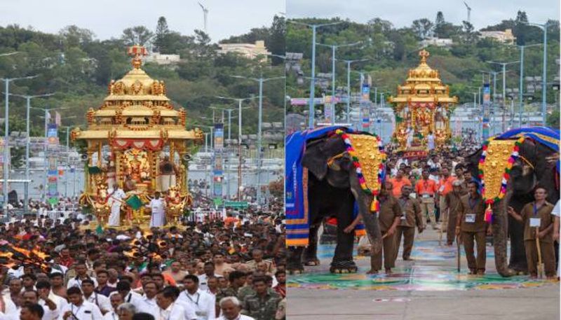 tirumala brahmotsavam srivaru on swarna ratham ksp