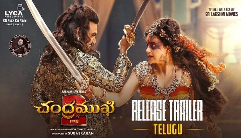 Chandramukhi 2 new Thrilling Release Trailer Out now NSK