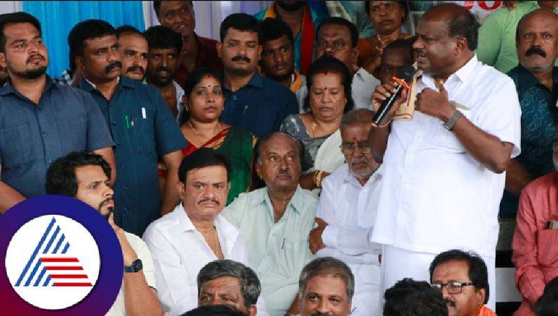 Cauvery water dispute HD Kumaraswamy statement at mandya rav