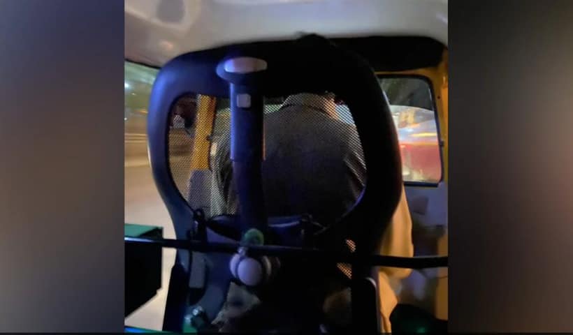 'Why should techbros have all the fun?': Bengaluru auto driver goes viral for using office chair while driving
