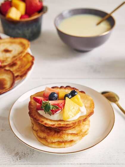 Cottage Cheese Pancakes