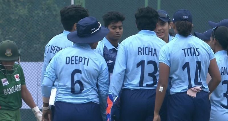 Asian Games 2023 India womens cricket team assured of a medal after thrashing Bangladesh by 8 wickets in semi finals kvn