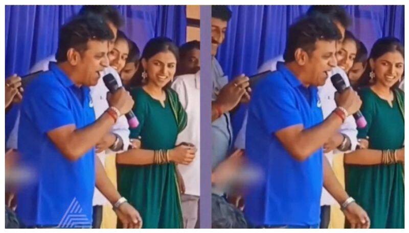 Shivaraj kumar danced for his fans nbn