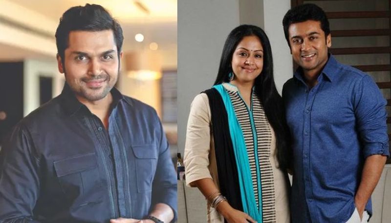 Tamil Actor Karthi Emotional Comments about Surya and Jyothika NSK