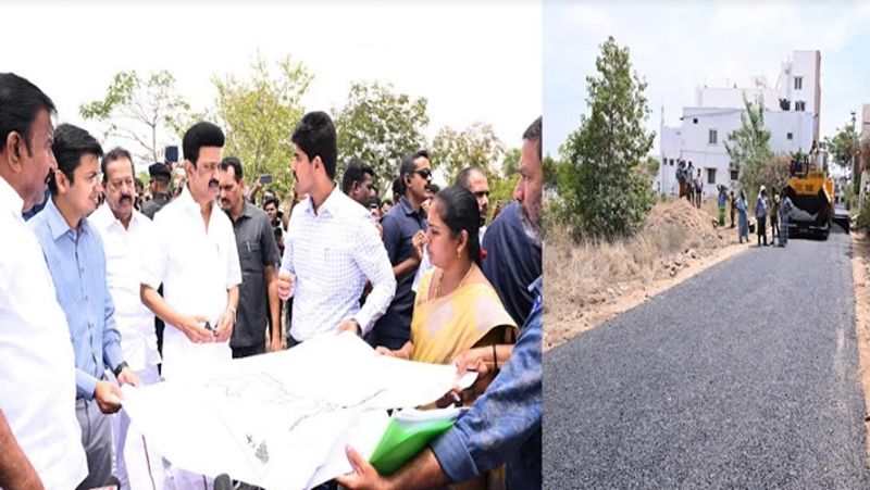 TN CM MK Stalin Inspection of Road Works and Rain water drain facilities at Coimbatore smp