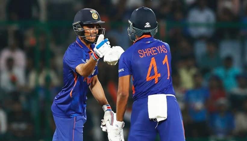 IND vs AUS 2nd ODI: Fans applaud centurions Shubman Gill, Shreyas Iyer as India set a target of 400