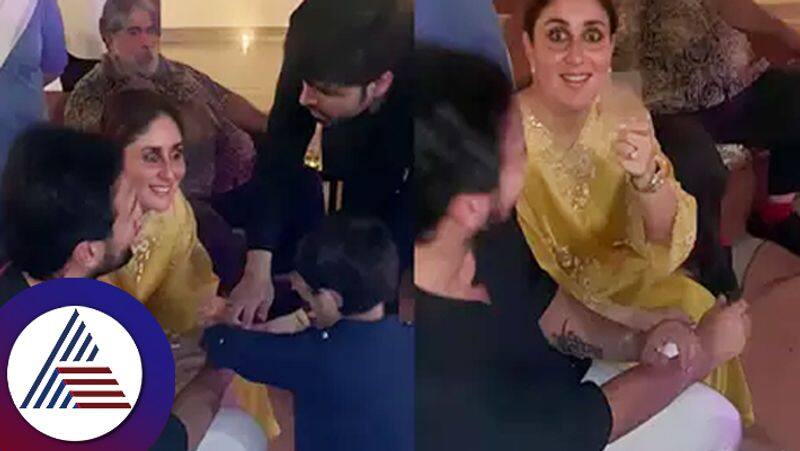 Magician did magic with  Kareena Kapoor and Saif Ali Khan suc