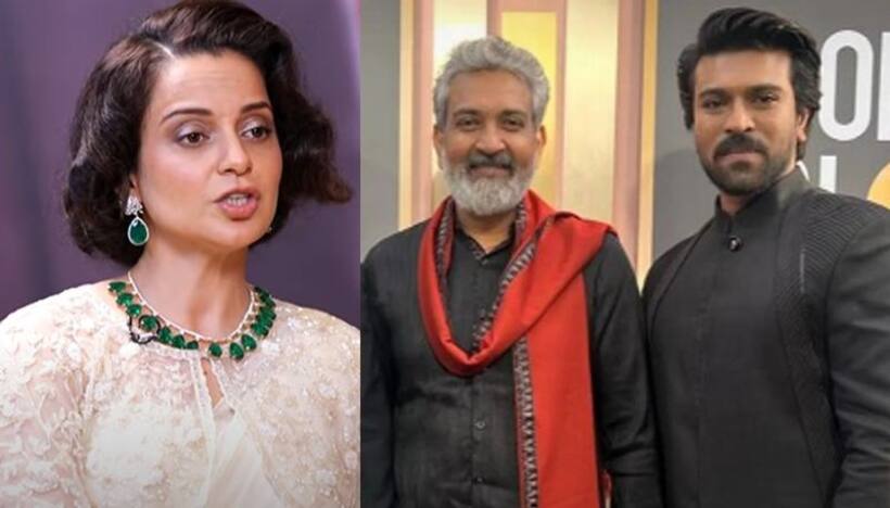 రామ్‌చరణ్‌, రాజమౌళిలను టార్గెట్‌ చేసిన కంగనా రనౌత్‌.. ఫైర్‌ బ్రాండ్‌ స్కెచ్ పెద్దదే..