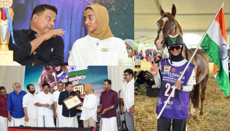 Nida Anjum-Chelat became the pride of India after completing the long distance horse race ppp