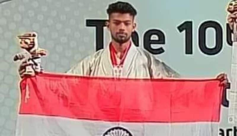 Keralite win a medal in world karate championship joy