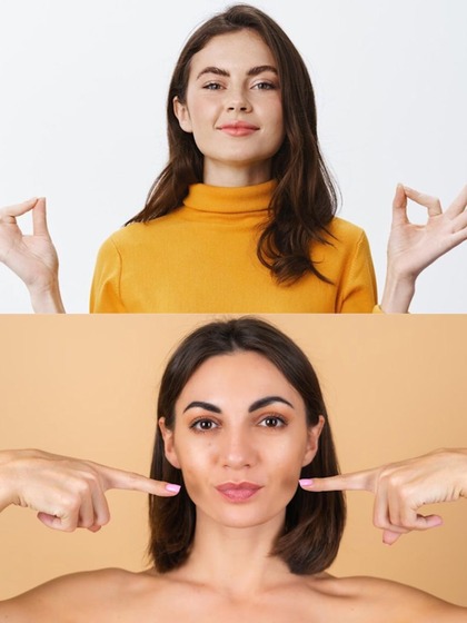 7 exercises to shed face fat & more defined jawline