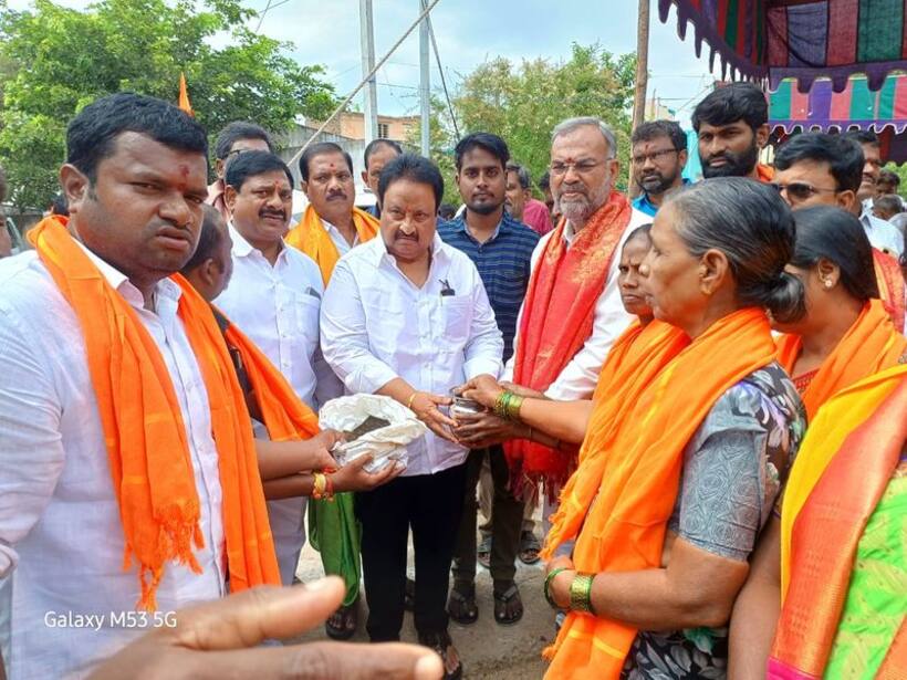 మేరీ మాటీ, మేరీ దేశ్: పవిత్ర మట్టితో ఢిల్లీ వరకు అమృత కలశ్ యాత్ర: బీజేపీ సీనియర్ నేత జితేందర్ రెడ్డి