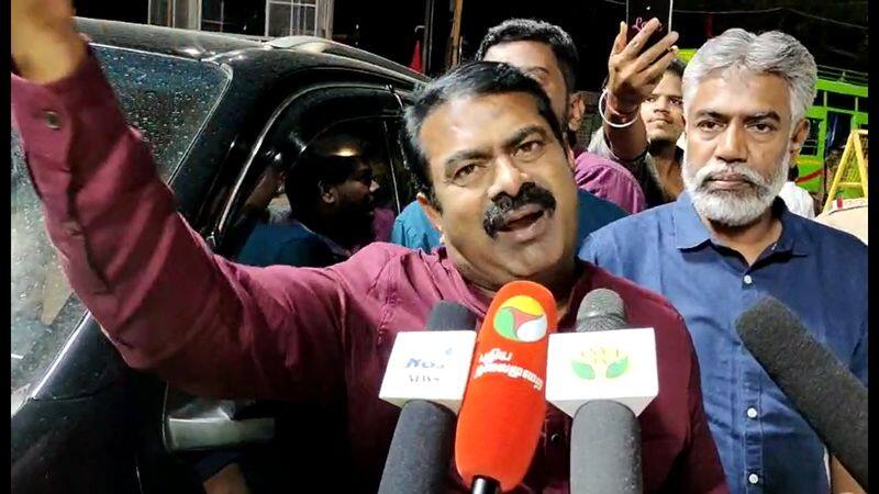 Seeman alleges that Tamil Nadu has become a hotbed of violence where caste violence is prevalent KAK