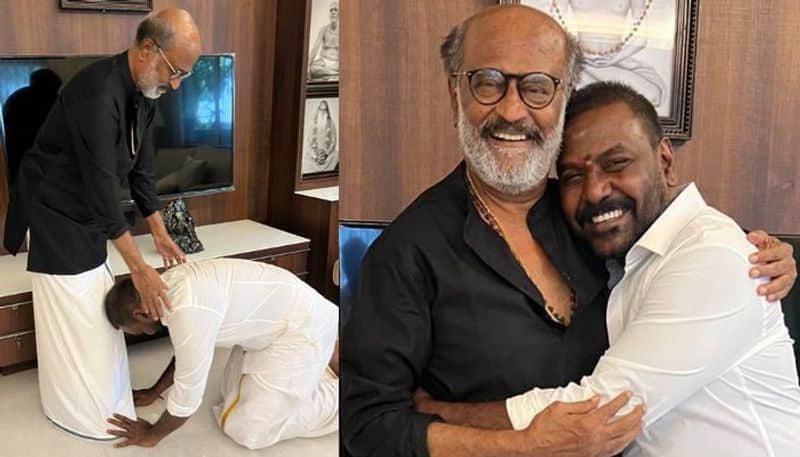 Raghava Lawrence sought the blessings of rajinikanth ahead of the Chandramukhi2 release NSK