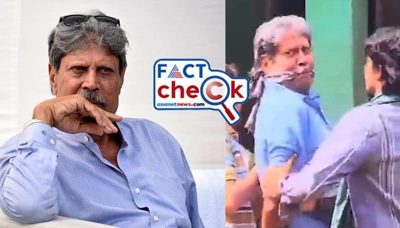 Indian Cricket legend Kapil Dev abducted in Viral Video is true or false truth revealed jje 