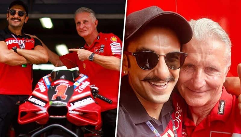 Entertainment MotoGP Bharat: How Ranveer Singh sizzled at BIC as Ducati's 1st Indian Ambassador; see pics osf