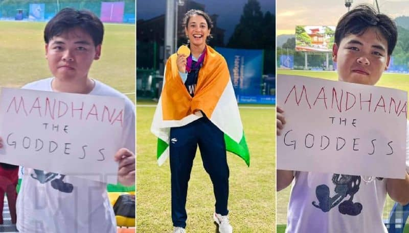 For Goddess Smriti Mandhana Chinese Fan Travels From Beijing To Hangzhou Story Is Viral kvn