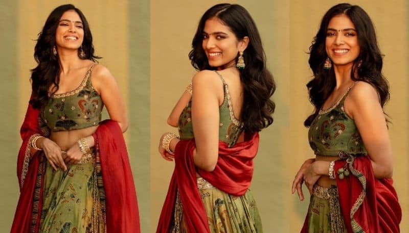 Malavika Mohanan attracts with her traditional Look NSK 