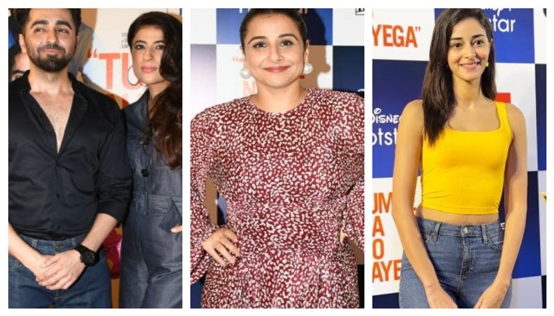 Tumse Na Ho Payega screening: Vidya Balan, Ayushmann, Aditya Roy Kapur and Ananya Panday and more attend  RBA