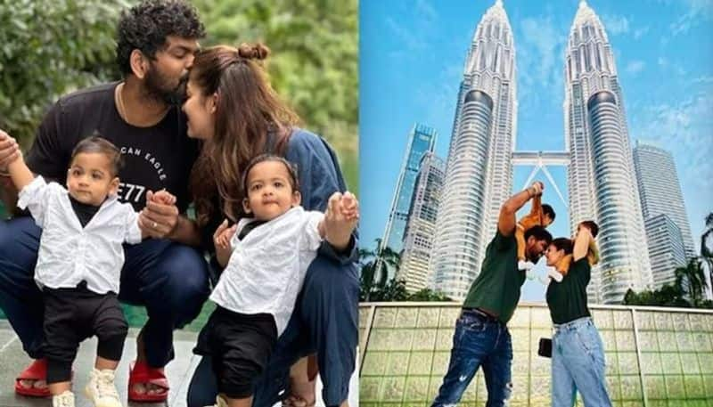 Photos Nayanthara, Vignesh Shivan celebrate their twin boys Uyir and Ulag's 1st birthday in Kuala Lumpur RBA