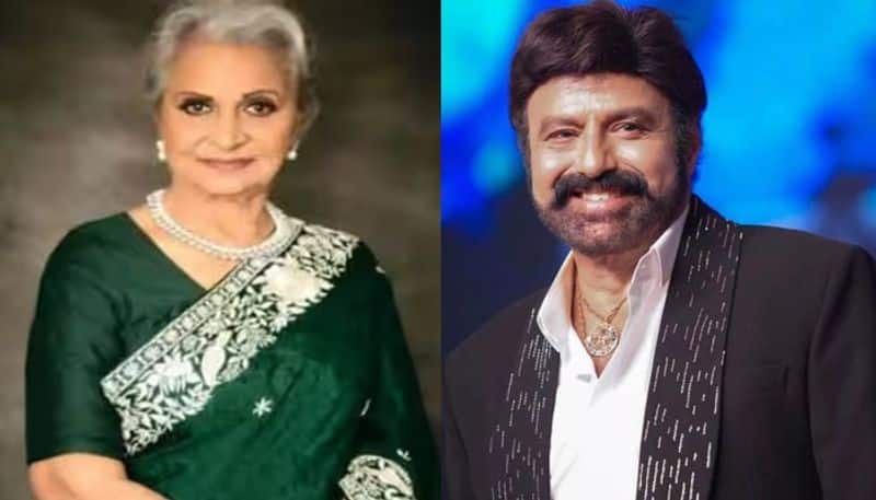 Balakrishna congratulated to Senior Actress Waheeda Rahman NSK