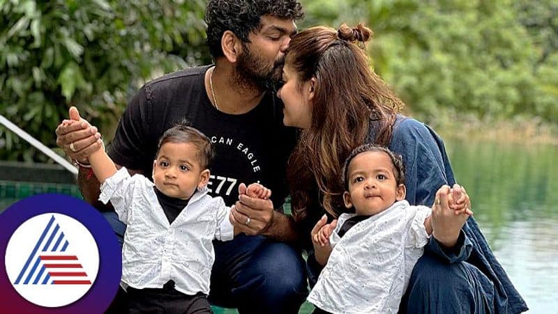 Nayanthara and Vignesh post cute pics of boys in social media