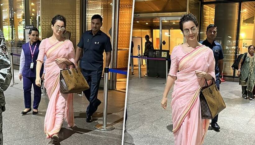 Kangana Ranaut papped at Mumbai airport; speaks about her playful hide-and-seek game with paparazzi