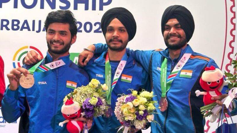 Asian Games 2023 Indian Shooters Team Clinch another Gold Medal kvn