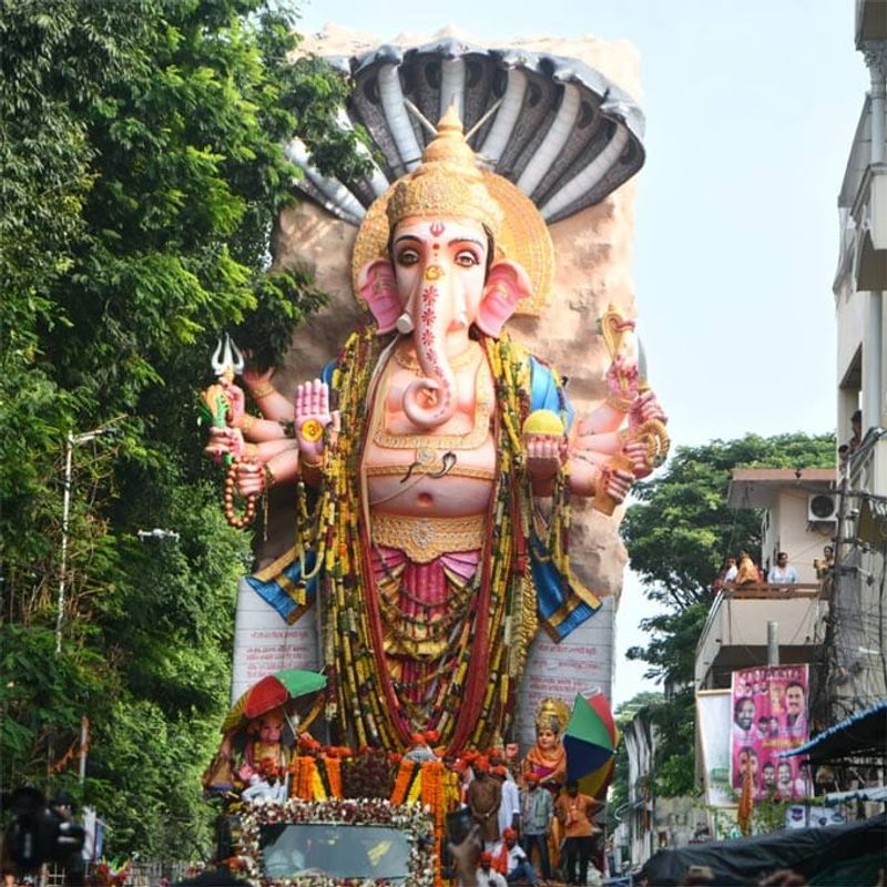 Khairatabad Mahaganapati immersion complete - bsb