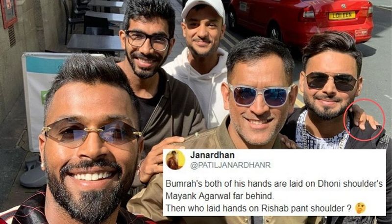 Mystery Pic of Indian Cricketers Has Gone solved after 4 Years Whose Hand on Rishabh Pant Shoulder san