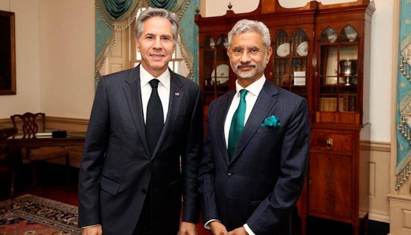 S Jaishankar US Secretary of State Antony Blinken hold talks no mention on India Canada row gcw